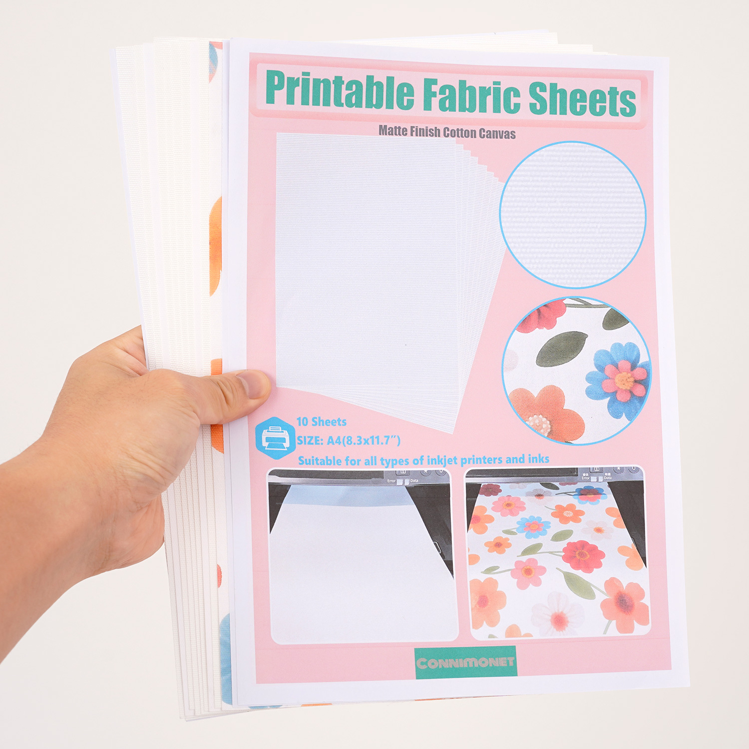 Commercial Fabric Printing Machine - 5 Buah/10 Buah Kain Kanvas Katun