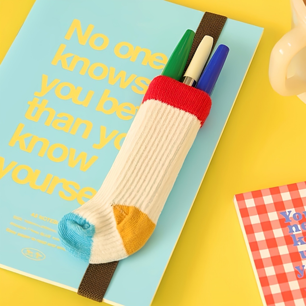 Commercial Printing Books - Penyangga Pena Gaya Kaus Kaki Warna