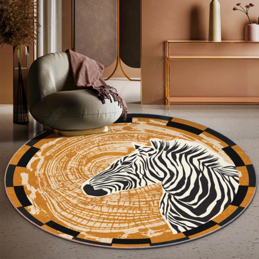 Commercial Fabric Printing Machine - Karpet motif macan tutul Zebra Modern,