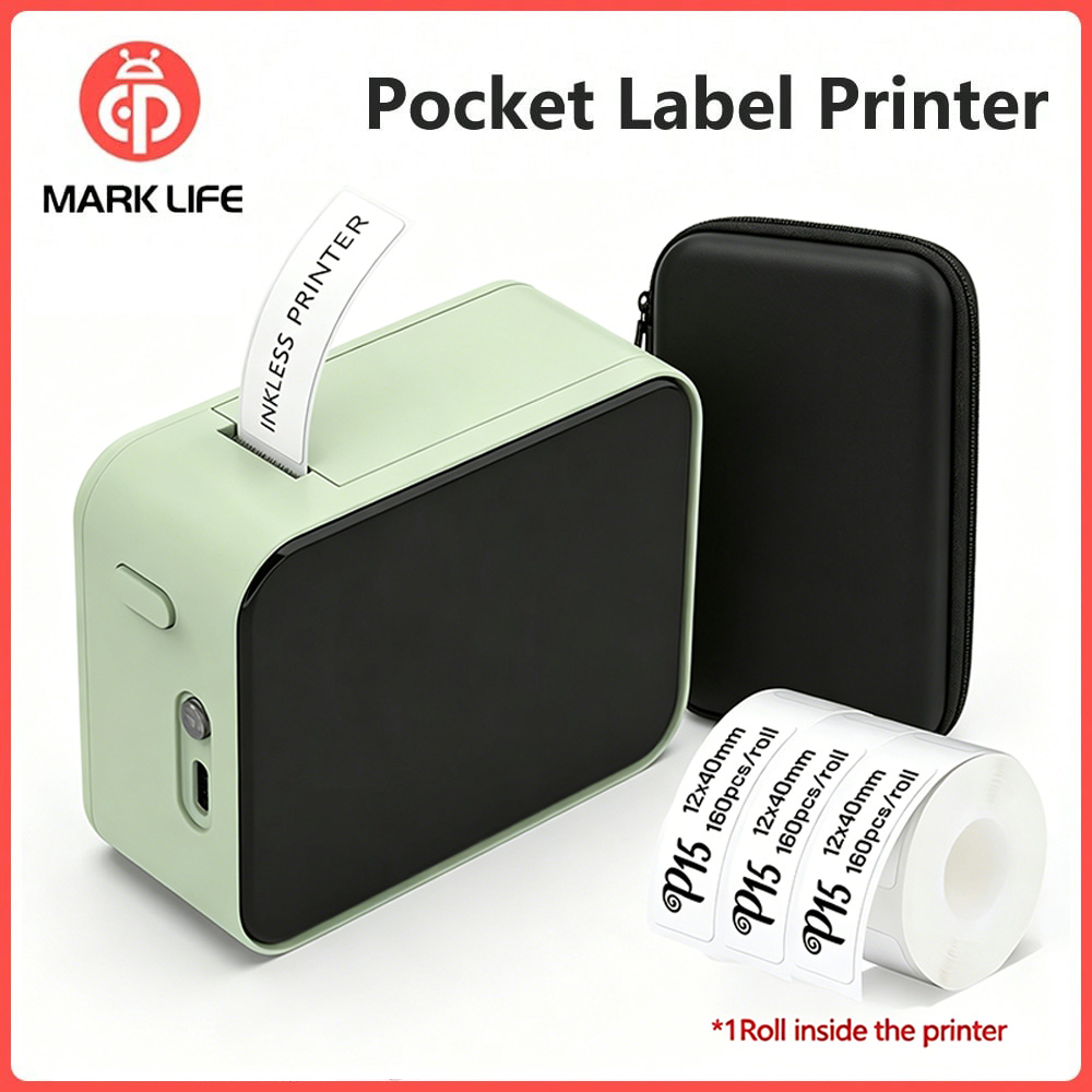 Commercial Printing Network - Marklife P15 Printer Portabel Bluetooth Printer