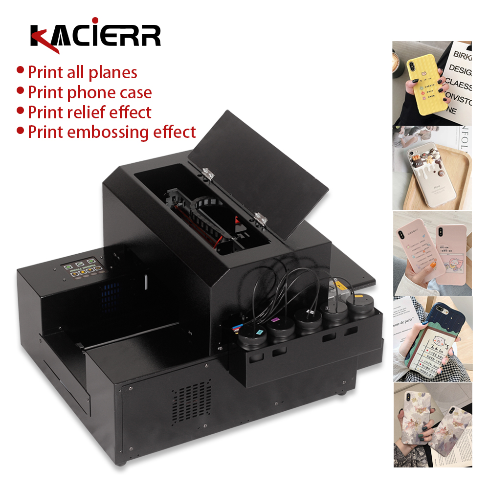 Commercial Printing Process - Printer inkjet non-kontak UV Mini A4