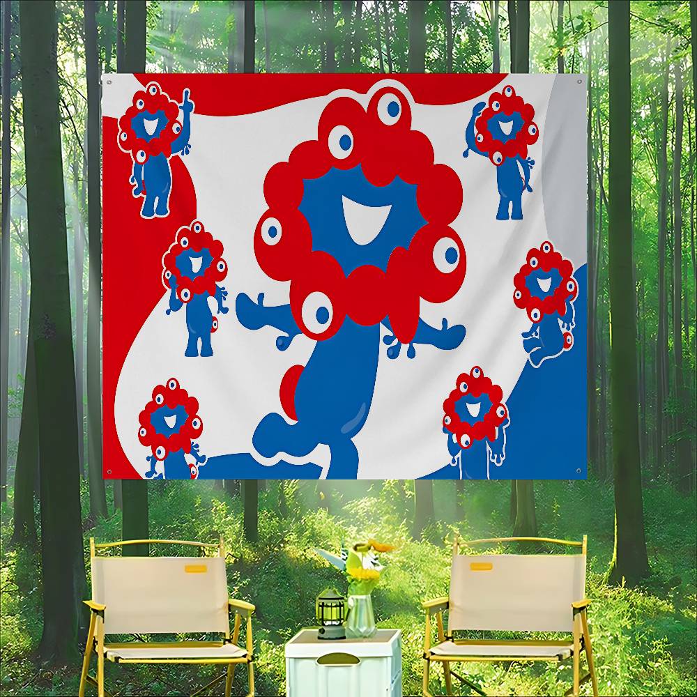 Commercial Printing Company - Myaku Myaku Blue Mascot Advanced Printing