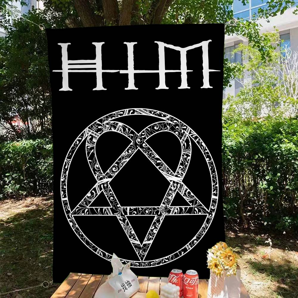 Commercial Printing Company - Spanduk Pesta Perusahaan Rock H-HIM Band,