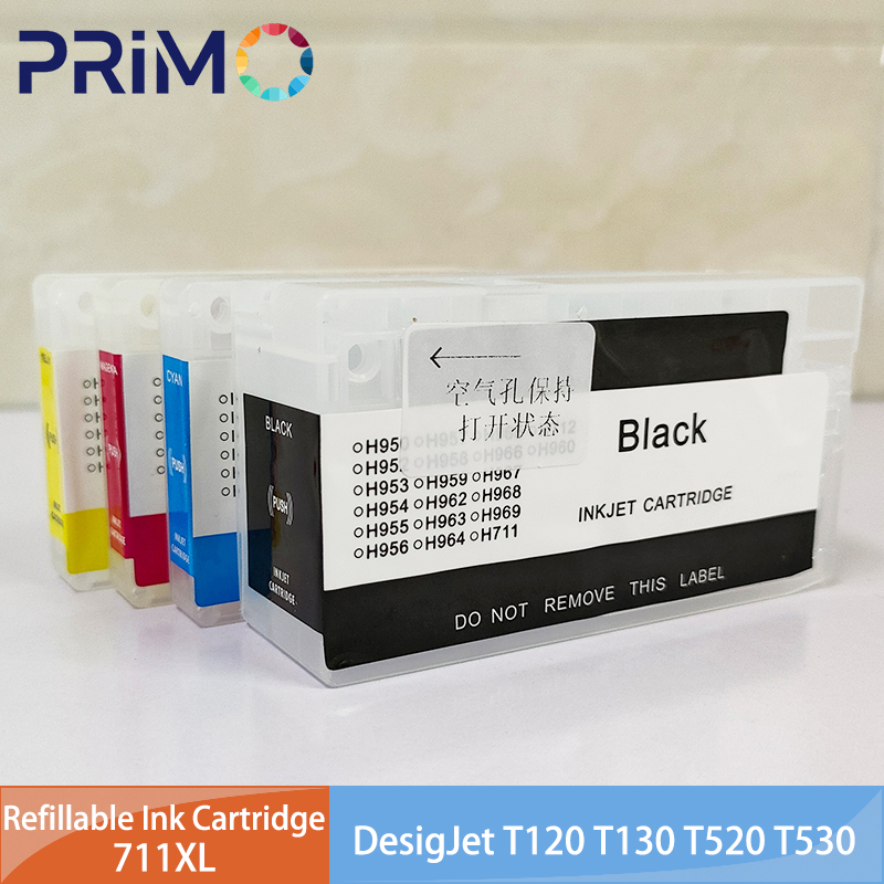 Solvent Printer Ink - Kartrid Tinta Isi Ulang 711 711XL