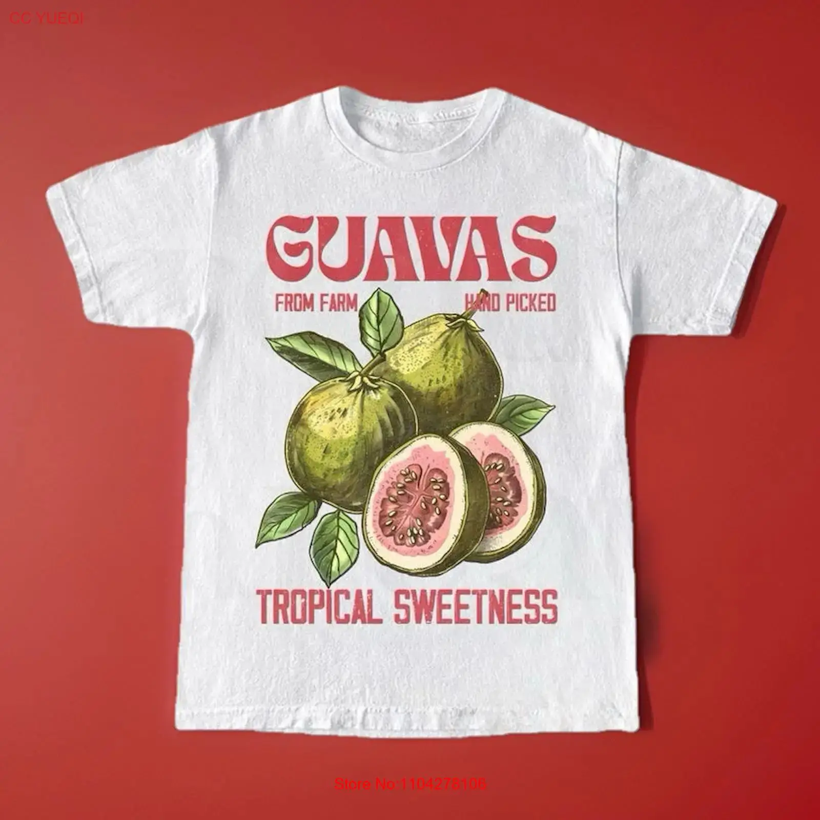 Kaos Retro Guavas Baru S 5XL 2 - Commercial Printing Labels ulasan dan harga