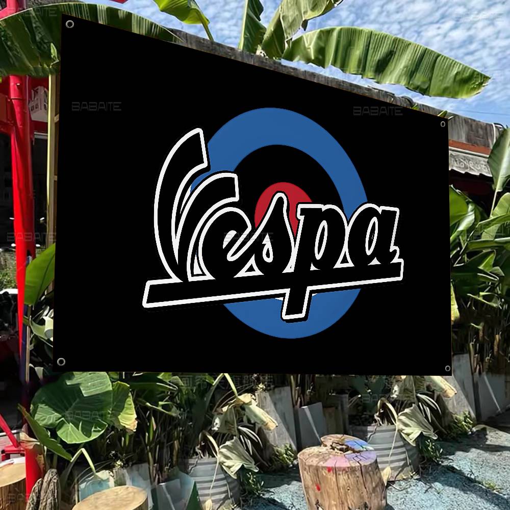 V-Vespas Cetak Canggih Spanduk - Commercial Printing Company ulasan dan harga