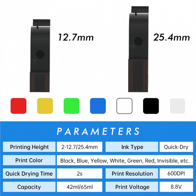 Kartrid Tinta Premium 12.7MM 2 - Solvent Printer Ink ulasan dan harga