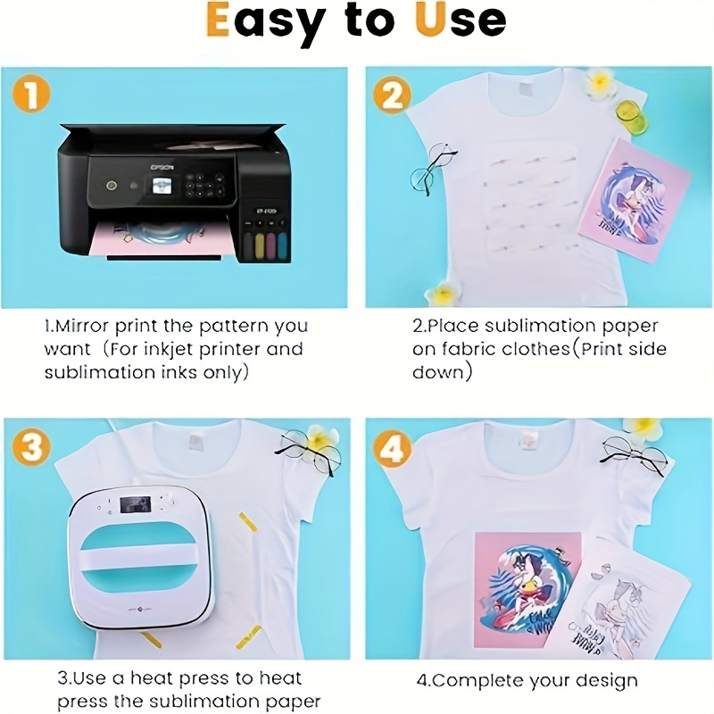 100 Lembar Kertas Sublimasi A4 - Commercial Fabric Printing Machine ulasan dan harga
