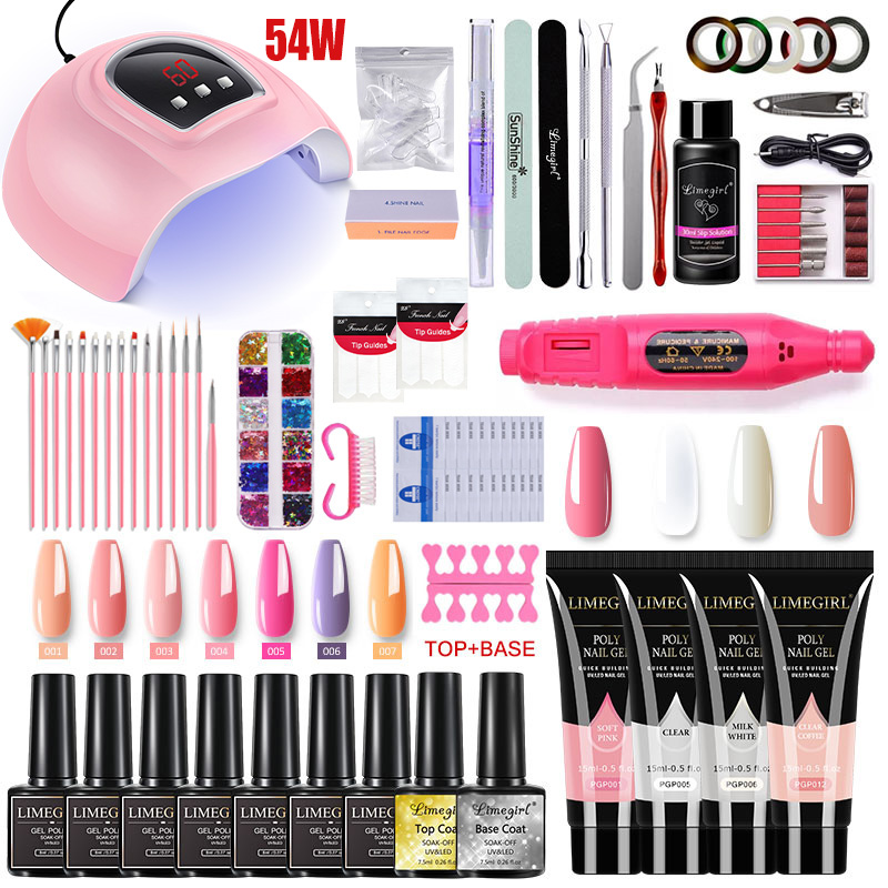 Kit ekstensi kuku akrilik cat  - Exposure Unit Uv ulasan dan harga