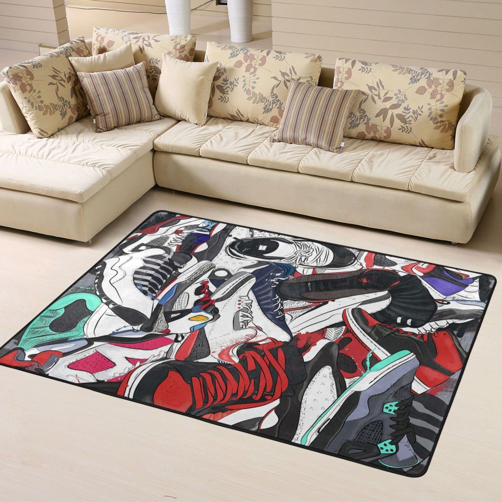 Fashion sepatu basket Logo cet - Commercial Printing & Packaging Pvt Ltd Photos ulasan dan harga