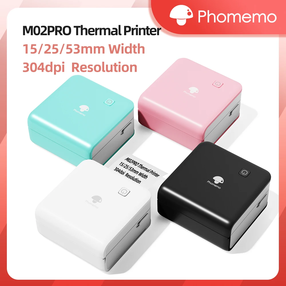 Phomemo M02Pro Printer Mini po - Commercial Printing Labels ulasan dan harga