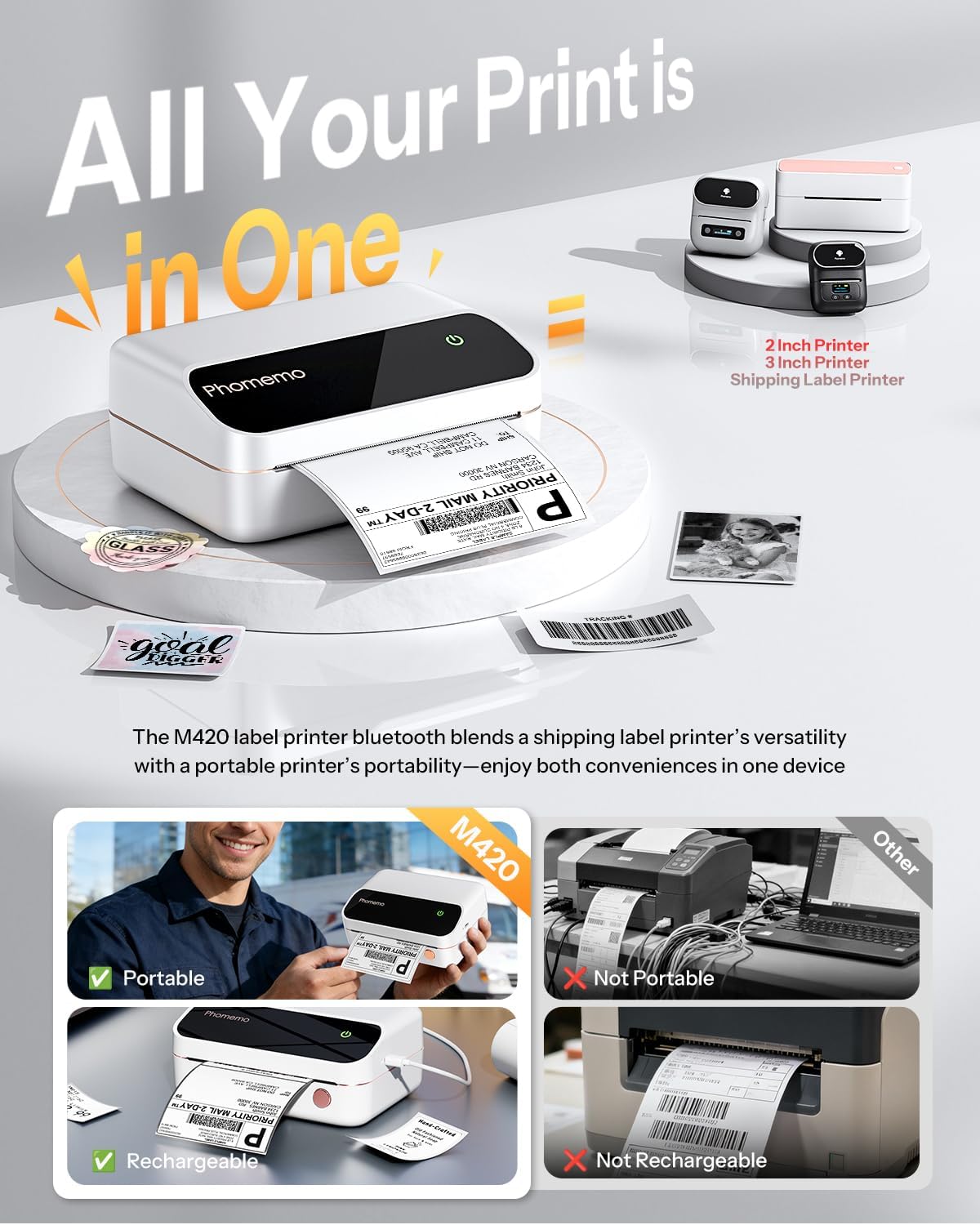Printer Thermal Bluetooth Nirk - Commercial Printing Network ulasan dan harga