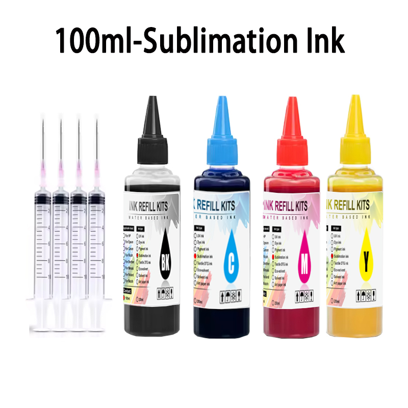 100Ml Tinta Sublimasi 4 Warna/ - Sublimation Ink 100Ml ulasan dan harga