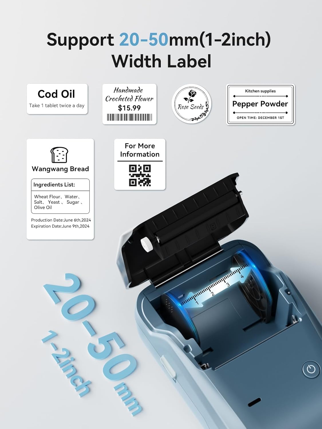Niimbot B1 Printer Bluetooth n - Commercial Printing Labels ulasan dan harga