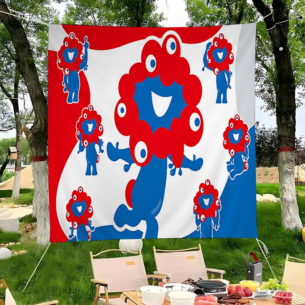 Myaku Myaku Blue Mascot Advanc - Commercial Printing Company ulasan dan harga
