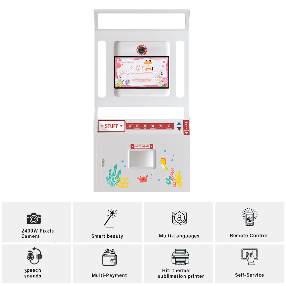 Booth Foto Layar Sentuh Cetak  - Commercial Printing & Packaging Pvt Ltd Photos ulasan dan harga