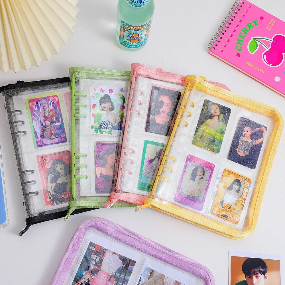 A5 Binder kartu foto Kpop rits - Commercial Printing Books ulasan dan harga