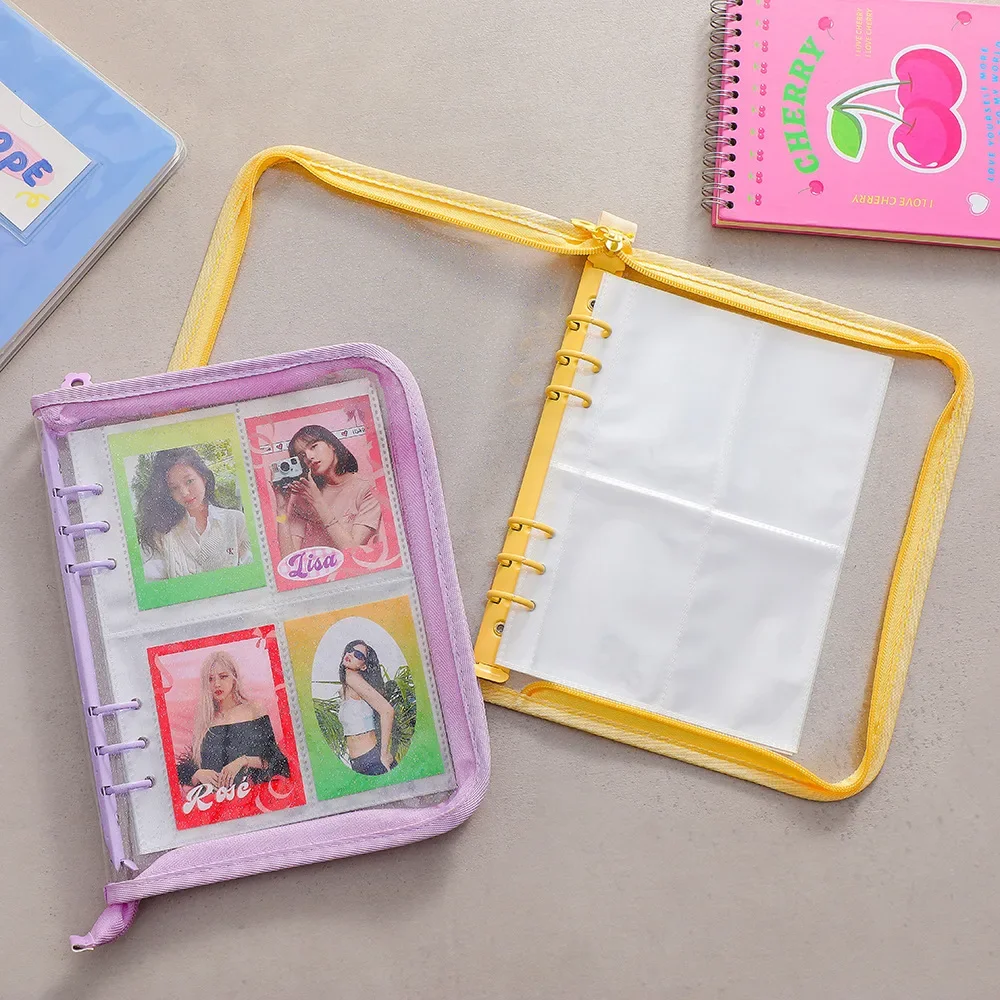 A5 Binder kartu foto Kpop rits - Commercial Printing Books ulasan dan harga