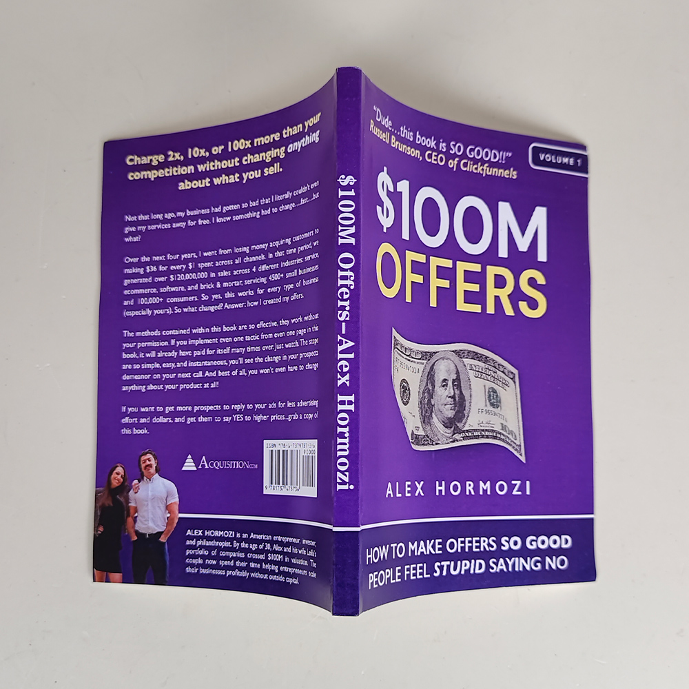 1 buku $100M Penawaran & $100M - Commercial Printing Books ulasan dan harga